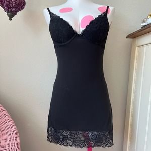 Victoria’s Secret Lingerie Babydoll basque Black